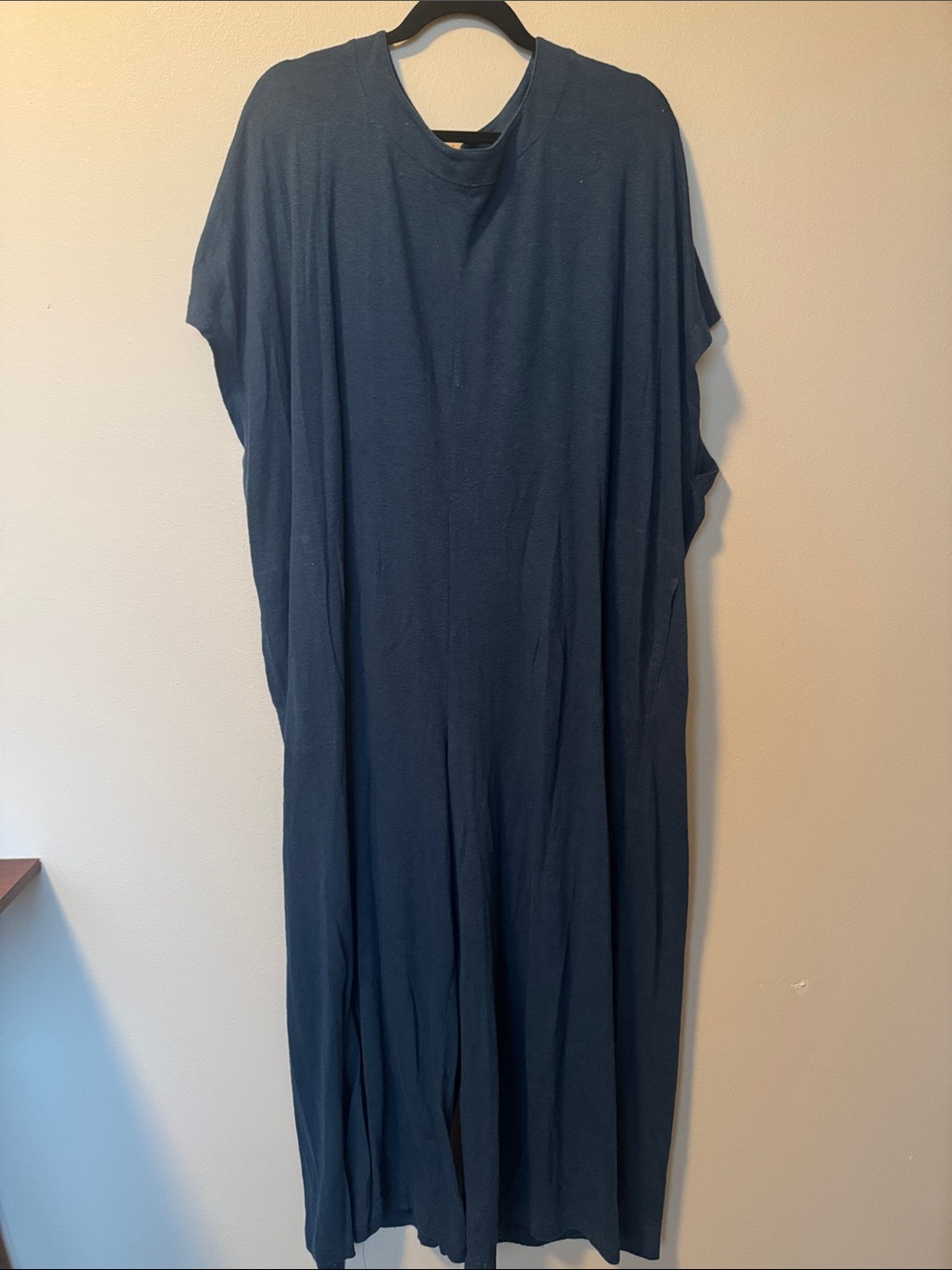 Free People Beach Blue Jumpsuit